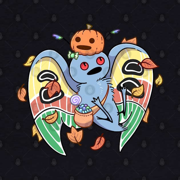 Halloween Mothman by ziodynes098